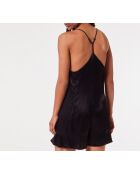 Schwarzer einteiliger Overall von Phara