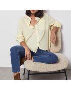 Una camisa caline ray amarilla ácida