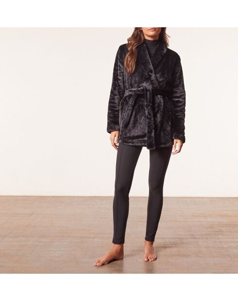 Schwarze Jacke Soline