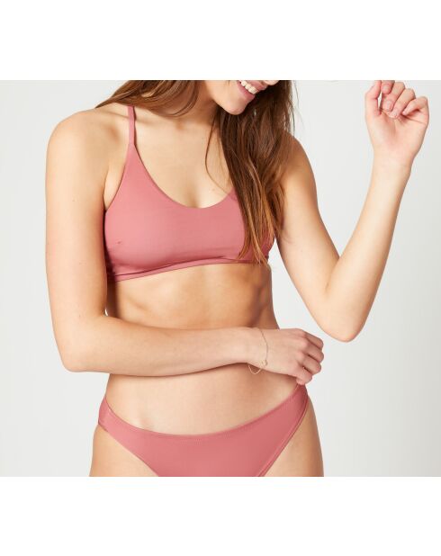 Reggiseno Naiades rosa cipria senza ferretto e senza scocca