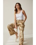 Pantalon en lin mélangé Aria