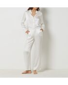 Pantalones Cliff white