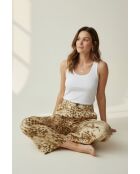 Pantalon en lin mélangé Aria