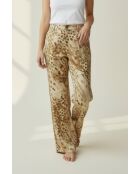 Pantalon en lin mélangé Aria