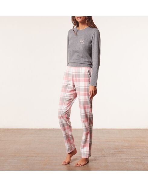 Pyjama trois pièces Rebecca Spe gris