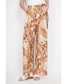 Pantalon en lin mélangé Aria