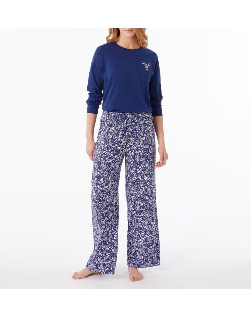 T-shirt blu scuro Soumia