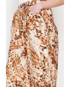 Pantalon en lin mélangé Aria