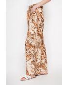 Pantalon en lin mélangé Aria