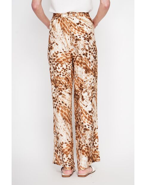 Pantalon en lin mélangé Aria