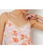 Canotta a canotta Felixa con stampa bianca