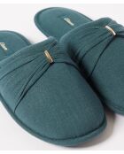 Mules Nola azul marino