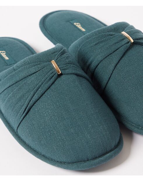 Mules Nola azul marino