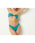 Verso Bügel-BH gedruckt auf blaugrünem Hintergrund