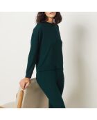 Sudadera verde abeto Jue