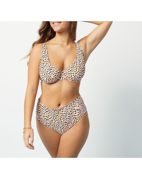 BH met klassieke beugel en zonder schelp Palima SPE bedrukt met roze achtergrond