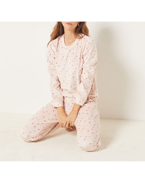 Pigiama due pezzi ecru Vanni