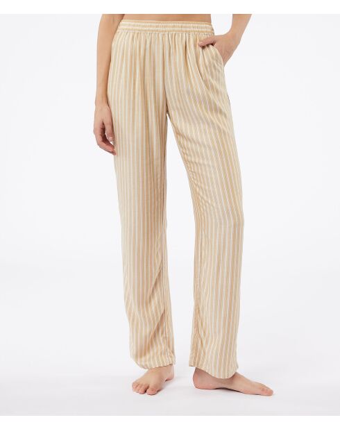 Saadi okerkleurige mosterdkleurige broek