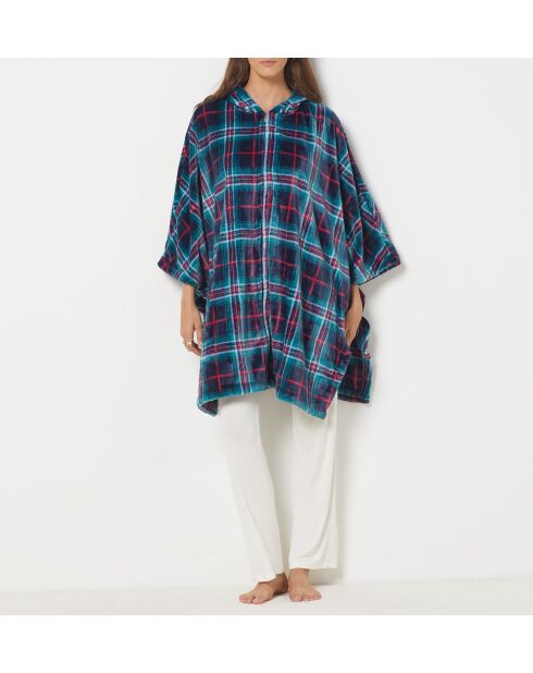 Marineblauer Poncho Jadden