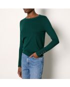 Jersey redondo verde abeto