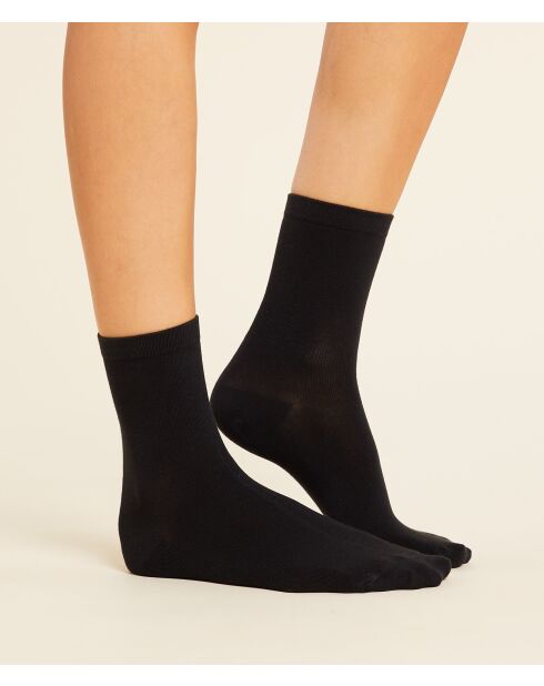 Calzini neri Warm Me Up Short 2PP