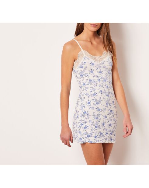 Valy blaues Nachthemd