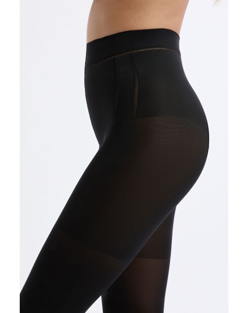 60D Triple Action schwarze Strumpfhose