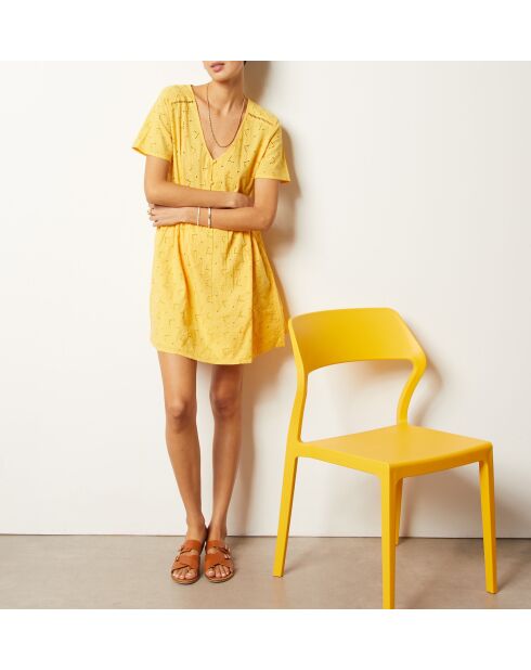 Cassie zonnegele jurk