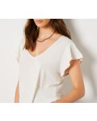 Camiseta Anisia ecru