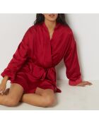 Déshabillé Greenland bordeaux grenat