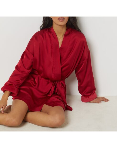 Déshabillé Greenland bordeaux grenat