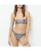 Furista zilverkleurig standaard bikinibroekje