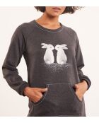 Camisón Big T Syna antracita