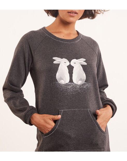 Camisón Big T Syna antracita