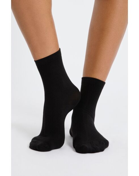 Calzini neri Warm Me Up Short 2PP