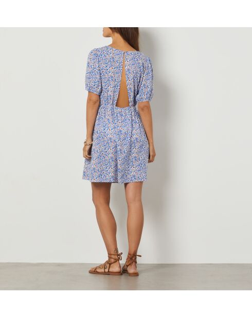 Lela jurk met veelkleurige print