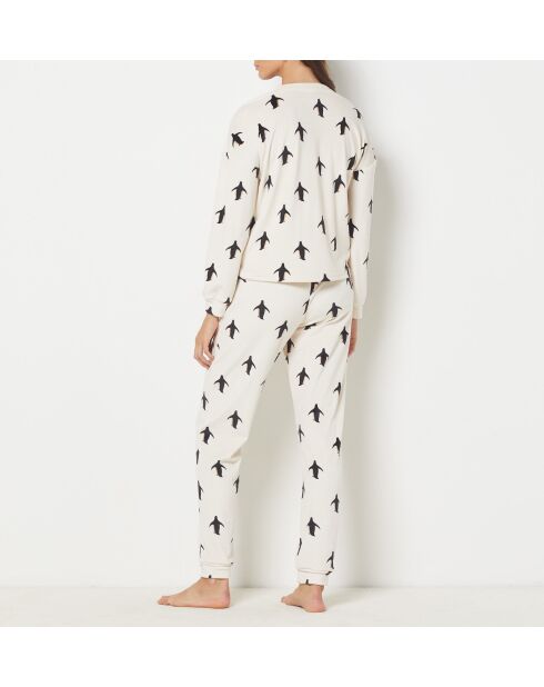 Pyjama deux pièces Noreen écrue