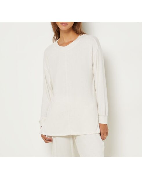 Sweatshirt Cloane écru