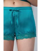 Shorts aus milchigem Seladon