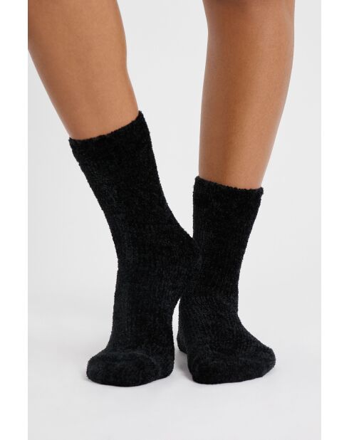 Calze nere Satine New