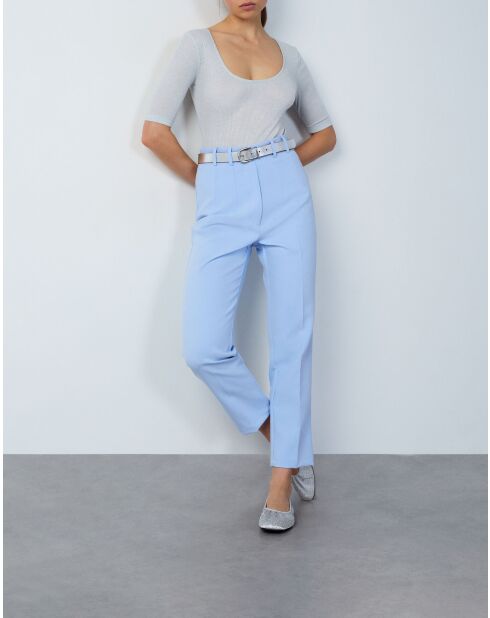 Hemelsblauwe broek Feather