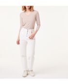 Camiseta Warm Me Up Lace Sand