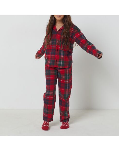 Rode tweedelige pyjama van Vaclad Kids