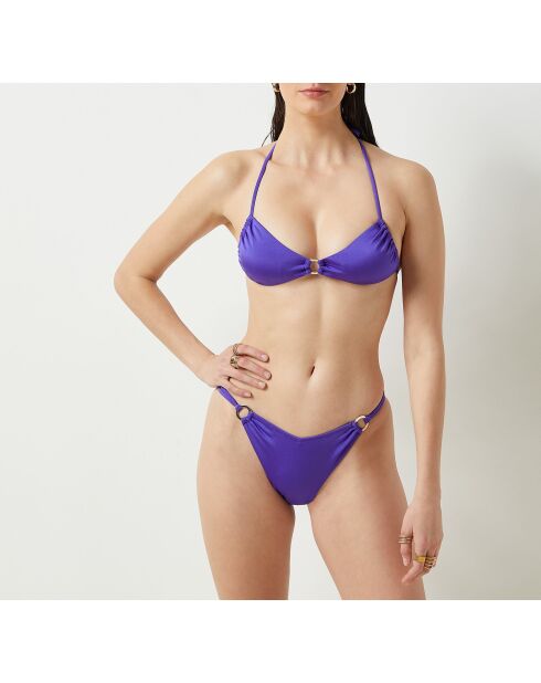 Soutien-gorge sans armature triangle Taleza violet