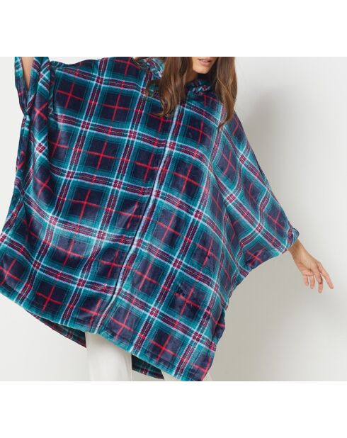 Marineblauer Poncho Jadden