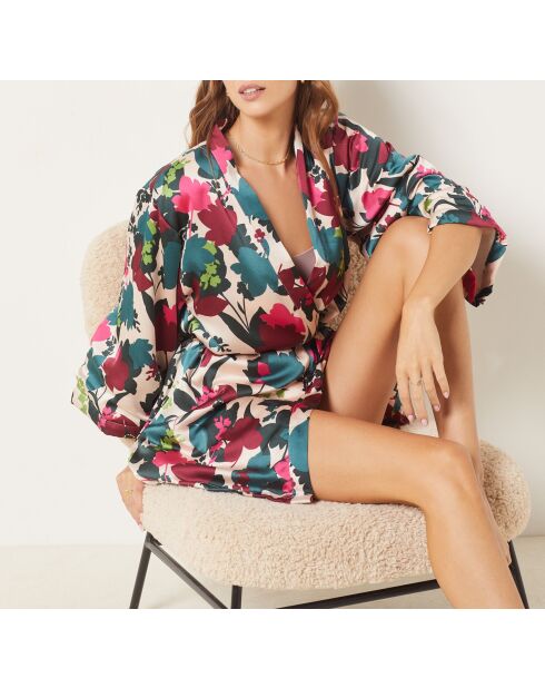 Déshabillé Leafie écru