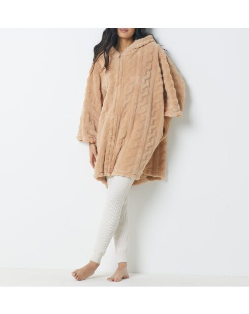 Poncho Nalane beige