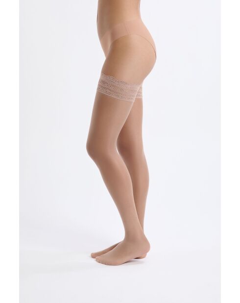 Collant 15D Satine sable