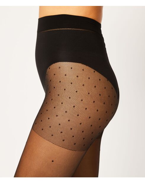 Plumetis 15D Bauchstrumpfhose schwarz