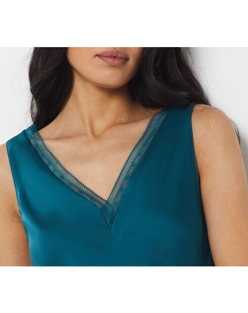 Debardeur Fusion bleu vert